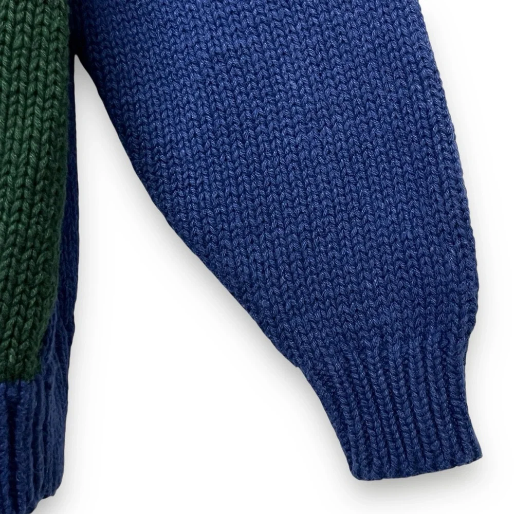 Vintage 90s Kids Hand Embroidered Chunky Halloween Cardigan Sweater Size 10/12 - Picture 12 of 15